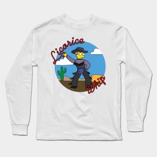 Licorice Whip - Pocket Long Sleeve T-Shirt